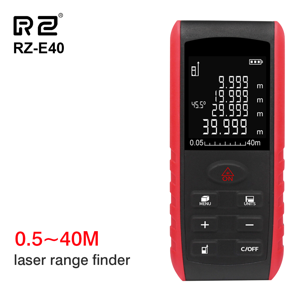 Laser Distance Meter 100M - RZ เครื่องวัดเครื่องวัดเมตรเลเซอร์ขนาดเล็กอัจฉริยะ, เทปวัดขนาด50ม./70ม./100ม. เครื่องมือวัดเลเซอร์วัดระยะทางสำหรับใช้ในบ้าน