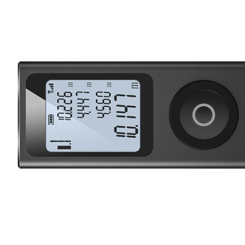 Mini Laser Measure Keychain - ABVG-เครื่องมือวัดด้วยเลเซอร์ขนาดพกพา, ตลับเมตรดิจิทัลแบบพวงกุญแจ, ± 2 มม. 100