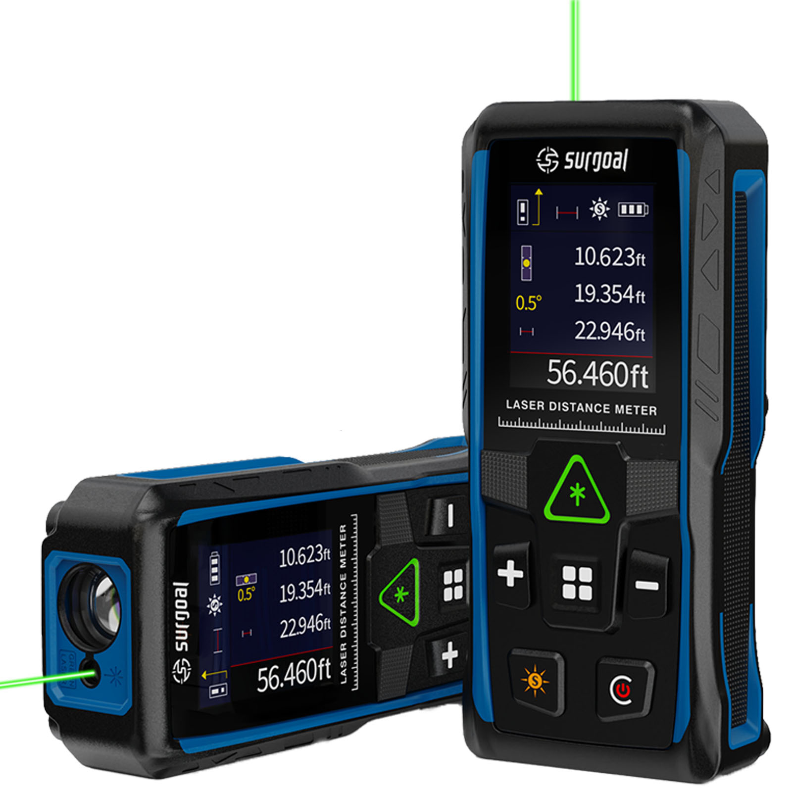 เครื่องวัดระยะด้วยเลเซอร์สีเขี - Laser Distance Meter 100M บทวิจารณ์และราคา