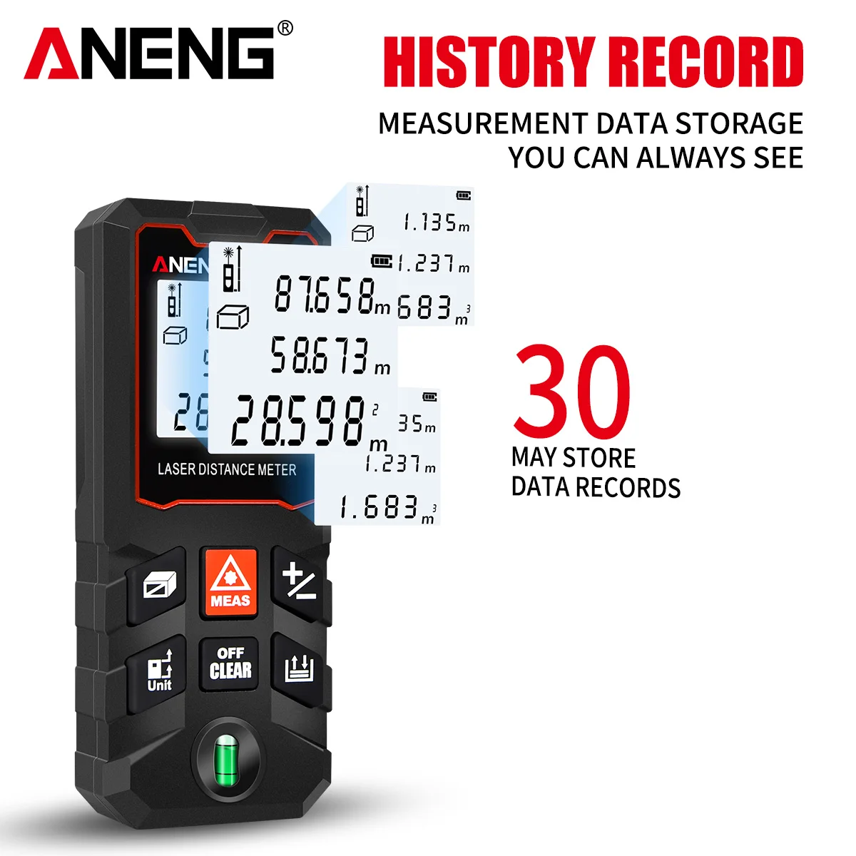 ANENG B40 B60 B80 B100 เครื่อง - Laser Measure Area Volume Calculator บทวิจารณ์และราคา