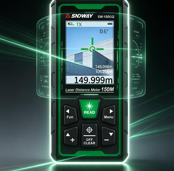 SW-150GQ กล้องวัดระยะด้วยเลเซอ - Laser Rangefinder 150M Outdoor บทวิจารณ์และราคา
