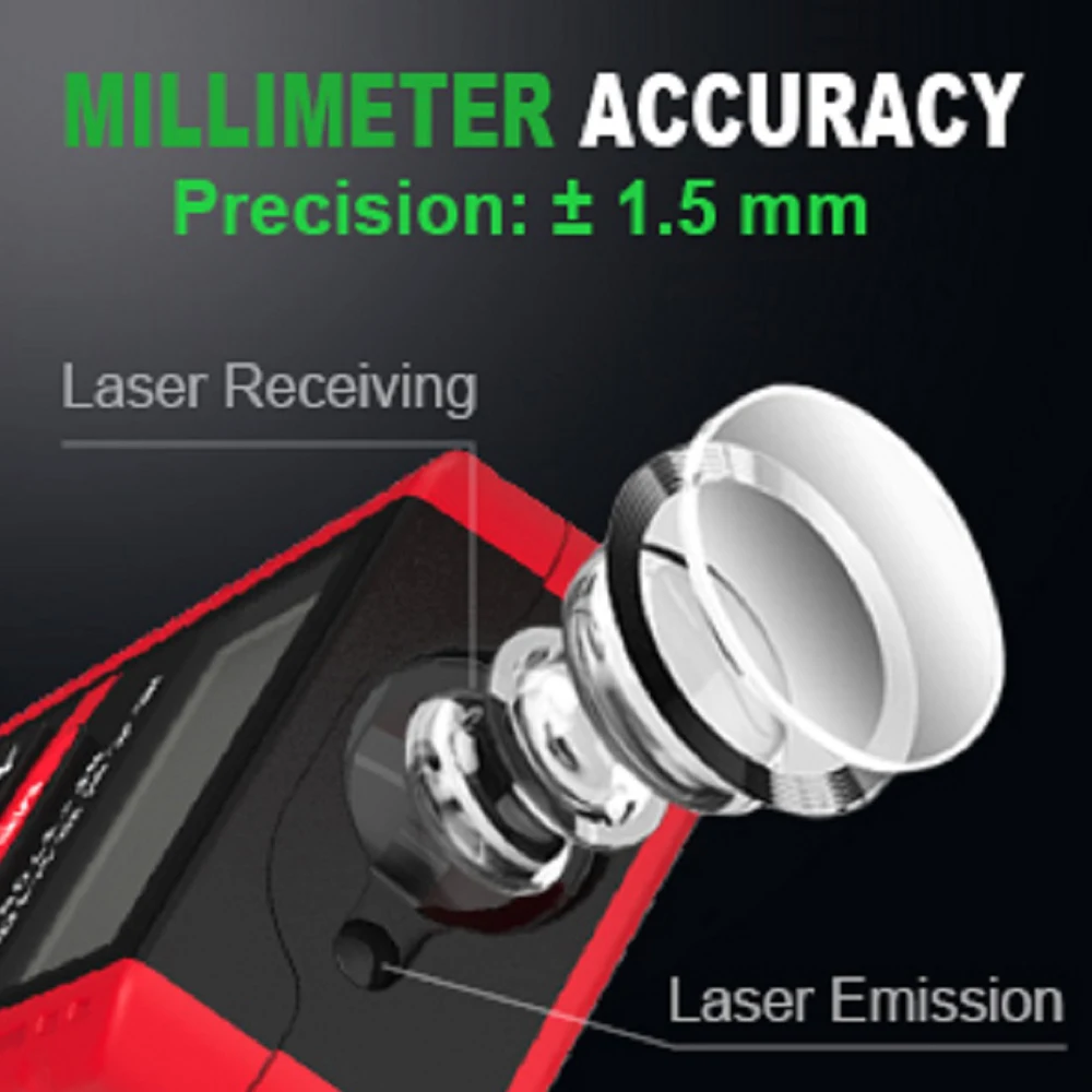 Noyafa เครื่องวัดเมตรเลเซอร์ N - Laser Distance Meter 100M บทวิจารณ์และราคา