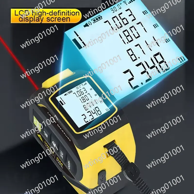 เครื่องวัดระยะด้วยเลเซอร์ 4-in - Laser Measure 40M Bluetooth บทวิจารณ์และราคา