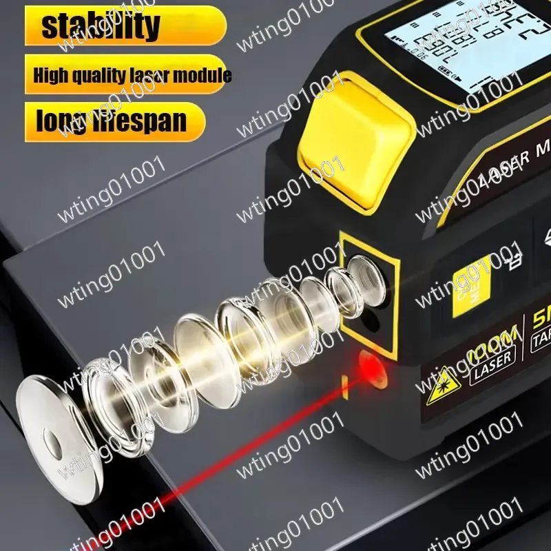 เครื่องวัดระยะด้วยเลเซอร์ 4-in - Laser Measure 40M Bluetooth บทวิจารณ์และราคา