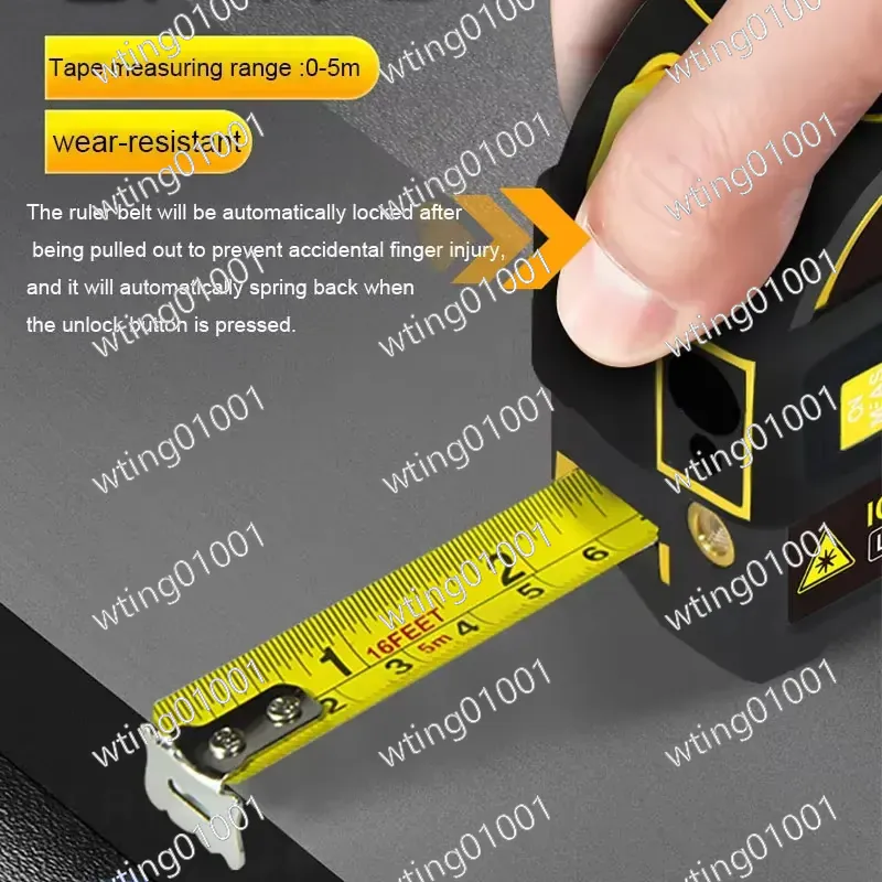 เครื่องวัดระยะด้วยเลเซอร์ 4-in - Laser Measure 40M Bluetooth บทวิจารณ์และราคา