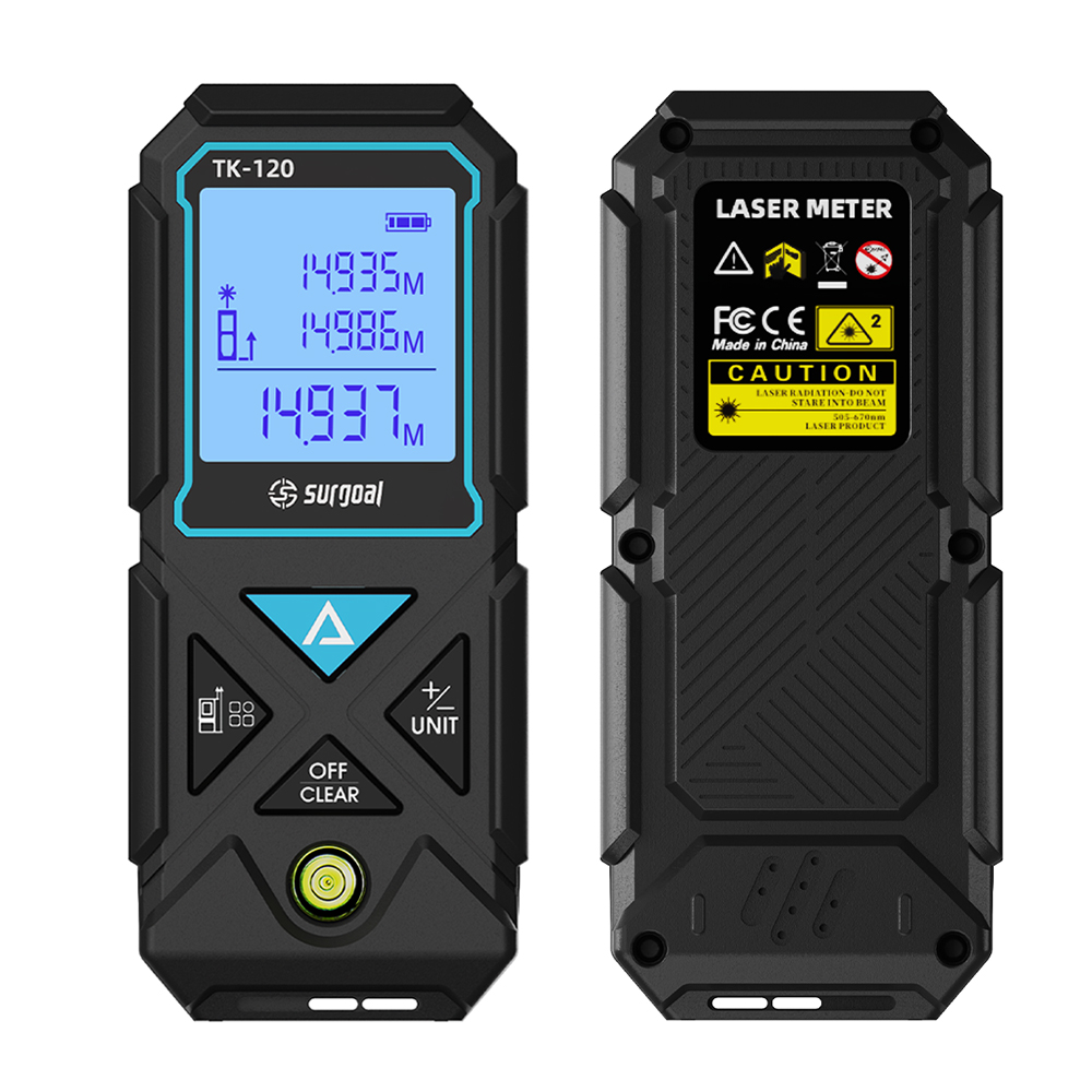 เครื่องวัดระยะเลเซอร์สีเขียว 1 - Laser Distance Meter With Bubble Level บทวิจารณ์และราคา