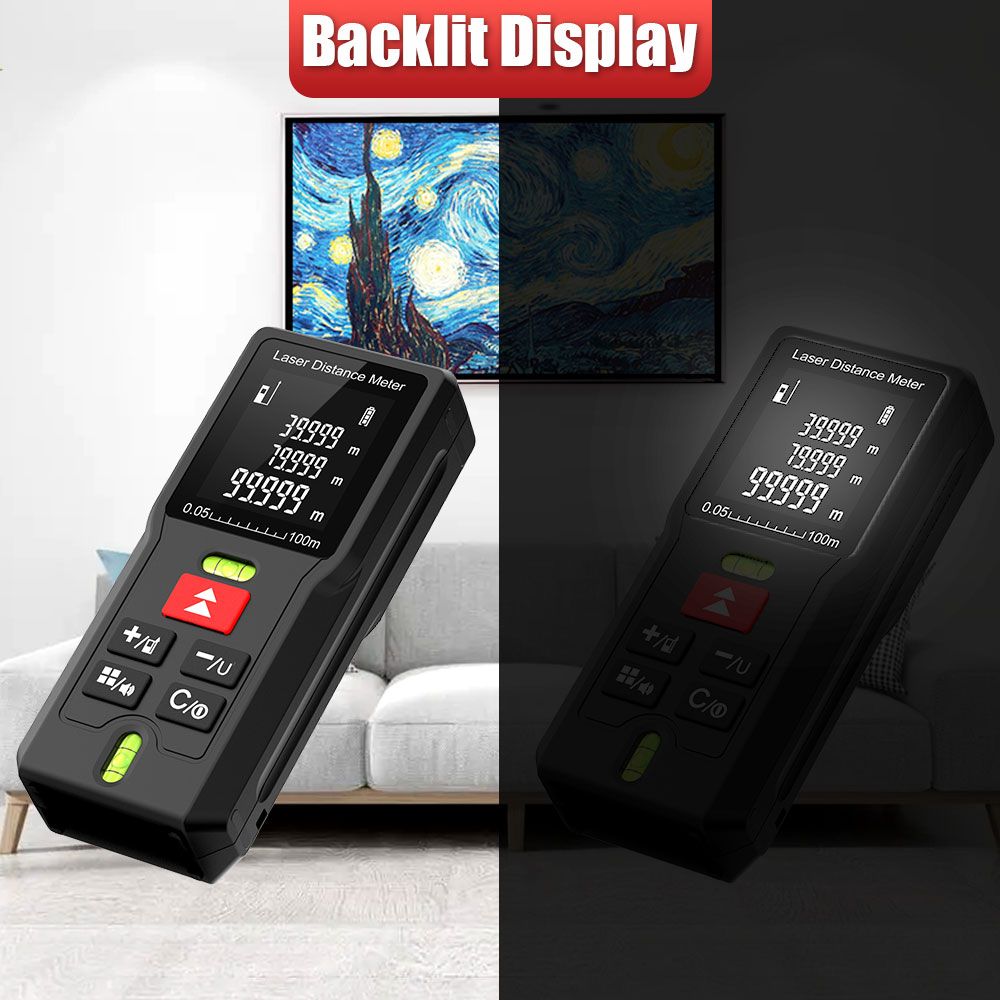 เครื่องวัดระยะทางด้วยเลเซอร์ B - Laser Distance Meter With Bubble Level บทวิจารณ์และราคา
