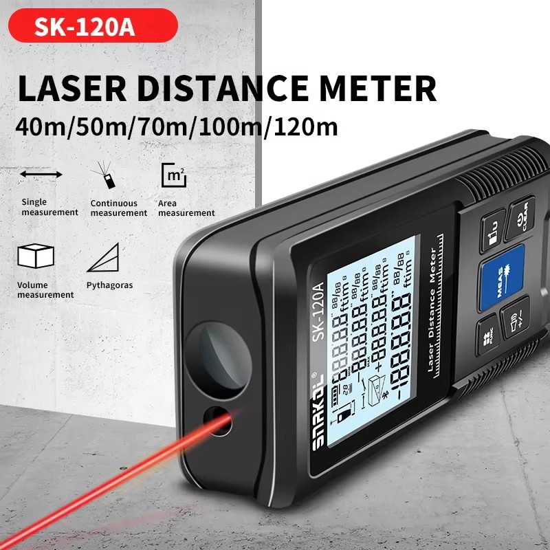 SNAKOL เครื่องวัดระยะด้วยเลเซอ - Laser Distance Meter 2 In 1 Tape บทวิจารณ์และราคา