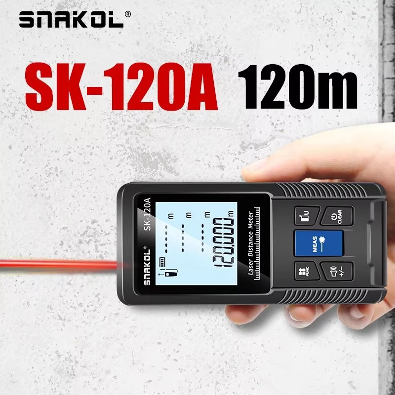 SNAKOL เครื่องวัดระยะด้วยเลเซอ - Laser Distance Meter 2 In 1 Tape บทวิจารณ์และราคา