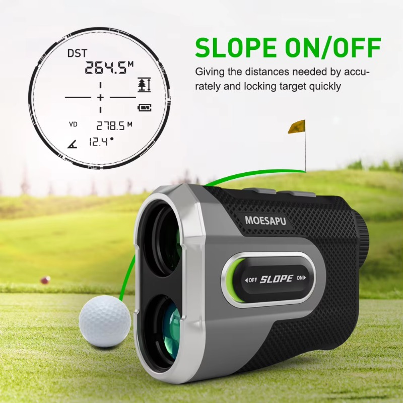 เครื่องวัดระยะทางกอล์ฟดิจิตอลแ - Golf Rangefinder Laser Slope บทวิจารณ์และราคา