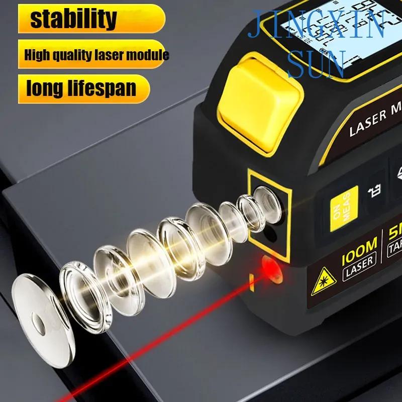 เครื่องวัดระยะด้วยเลเซอร์ 4 in - Laser Measure 40M Bluetooth บทวิจารณ์และราคา