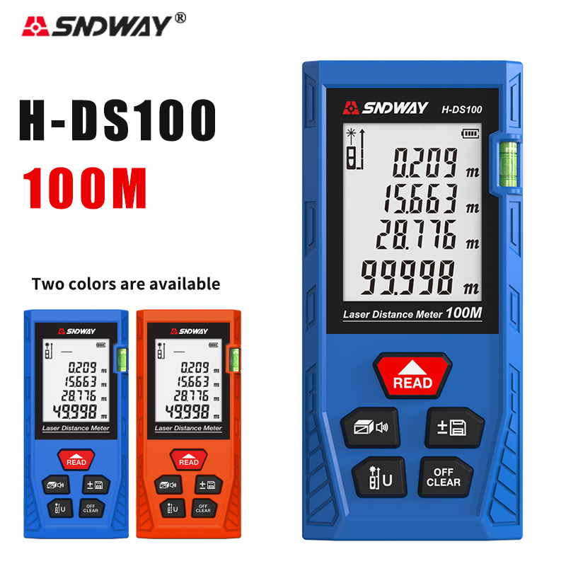 SNDWAY H-DS50 เครื่องวัดระยะด้ - Laser Measure Area Volume Calculator บทวิจารณ์และราคา