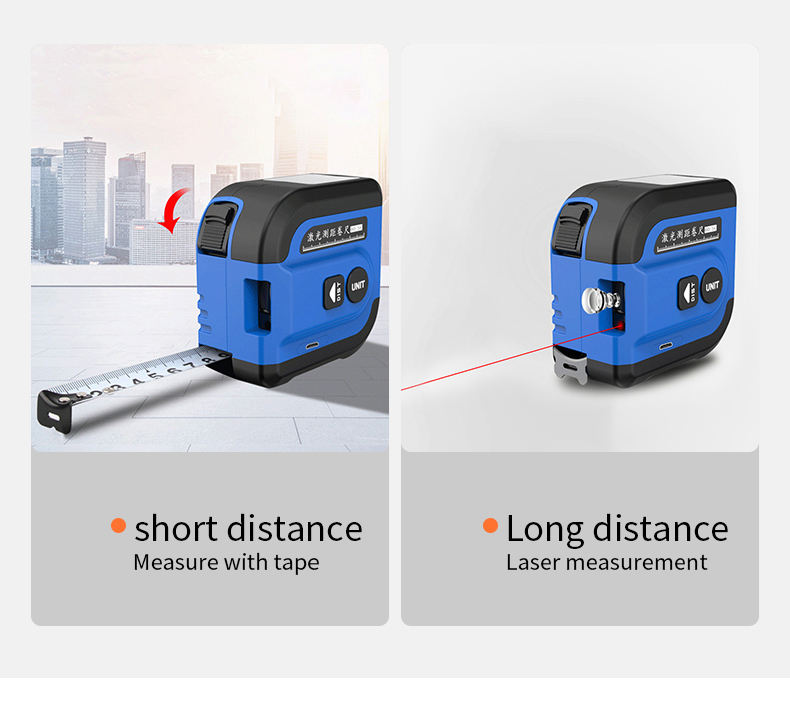 เครื่องวัดระยะทางด้วยเลเซอร์ N - Digital Tape Measure 5M Laser บทวิจารณ์และราคา