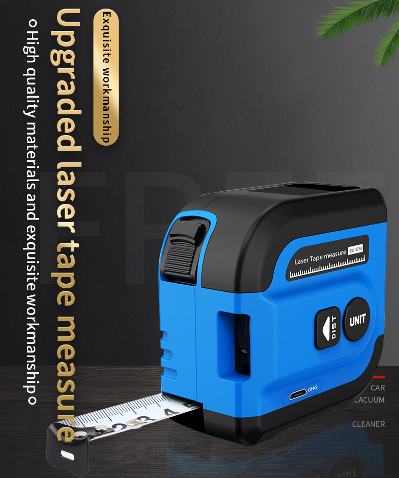เครื่องวัดระยะทางด้วยเลเซอร์ N - Digital Tape Measure 5M Laser บทวิจารณ์และราคา
