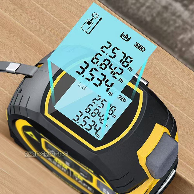 เครื่องวัดระยะเลเซอร์ 3 in 1 4 - Digital Tape Measure 5M Laser บทวิจารณ์และราคา