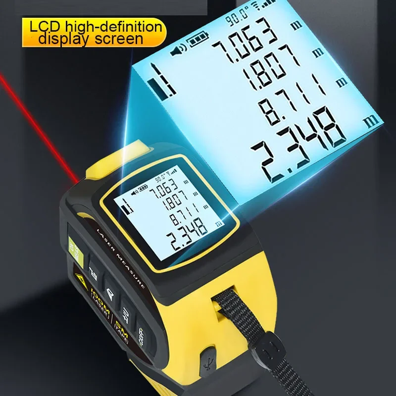 เครื่องวัดระยะเลเซอร์ 4-in-1 บ - Laser Measure 40M Bluetooth บทวิจารณ์และราคา