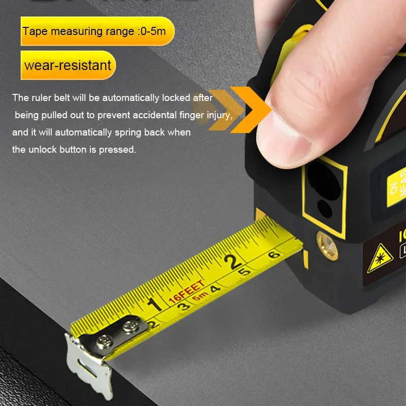 เครื่องวัดระยะเลเซอร์ 4-in-1 บ - Laser Measure 40M Bluetooth บทวิจารณ์และราคา