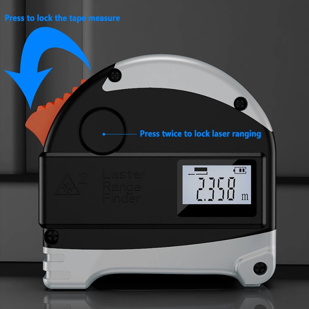 เครื่องวัดระยะระยะระยะ30เมตรระ - Digital Tape Measure 5M Laser บทวิจารณ์และราคา