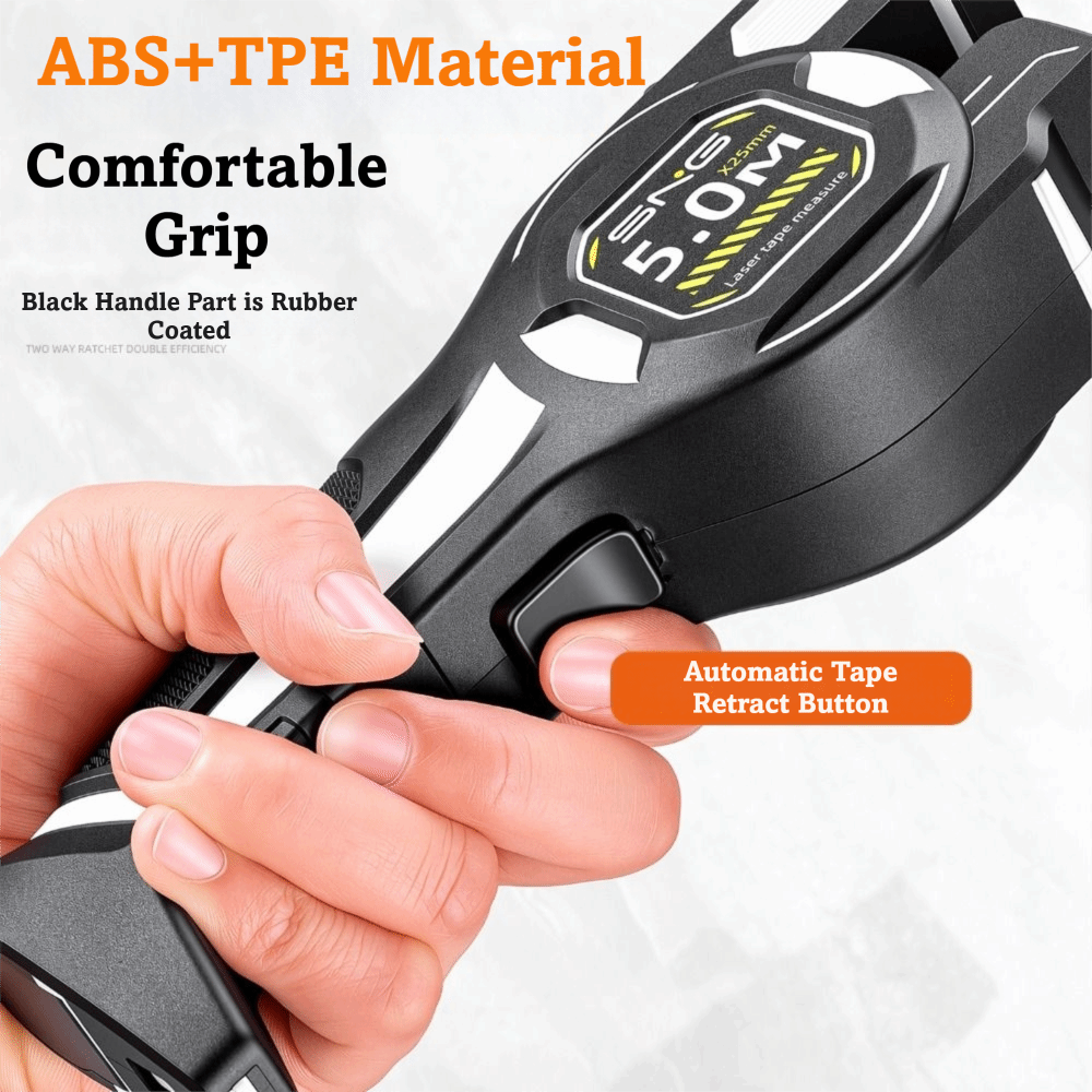 เครื่องวัดระยะเลเซอร์แบบดิจิตอ - Digital Tape Measure 5M Laser บทวิจารณ์และราคา