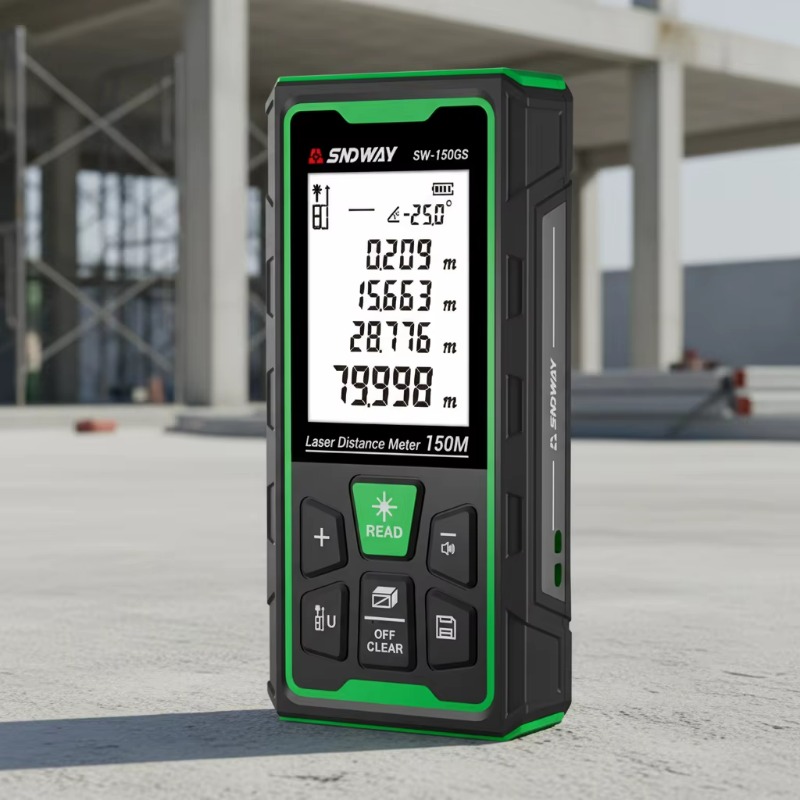 เครื่องวัดระยะด้วยเลเซอร์สีเขี - Laser Rangefinder 150M Outdoor บทวิจารณ์และราคา