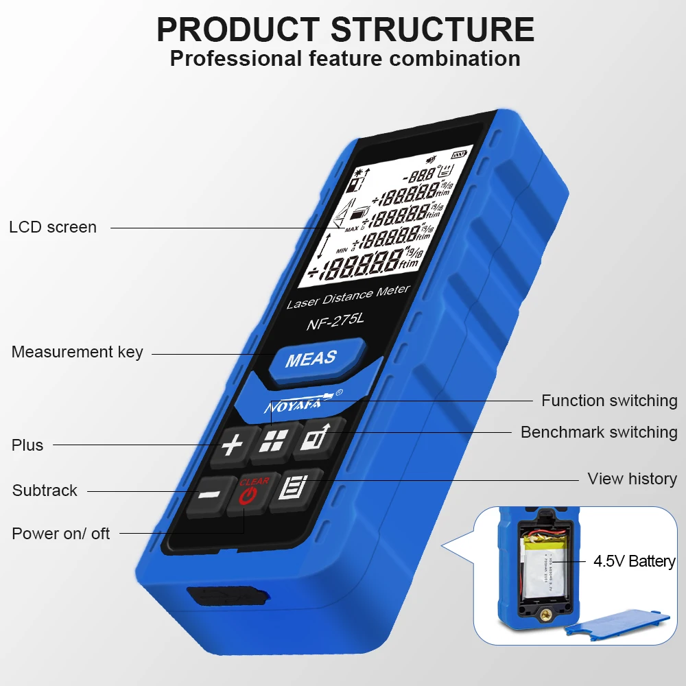 2026 เครื่องวัดระยะด้วยเลเซอร์ - Laser Distance Meter 100M บทวิจารณ์และราคา