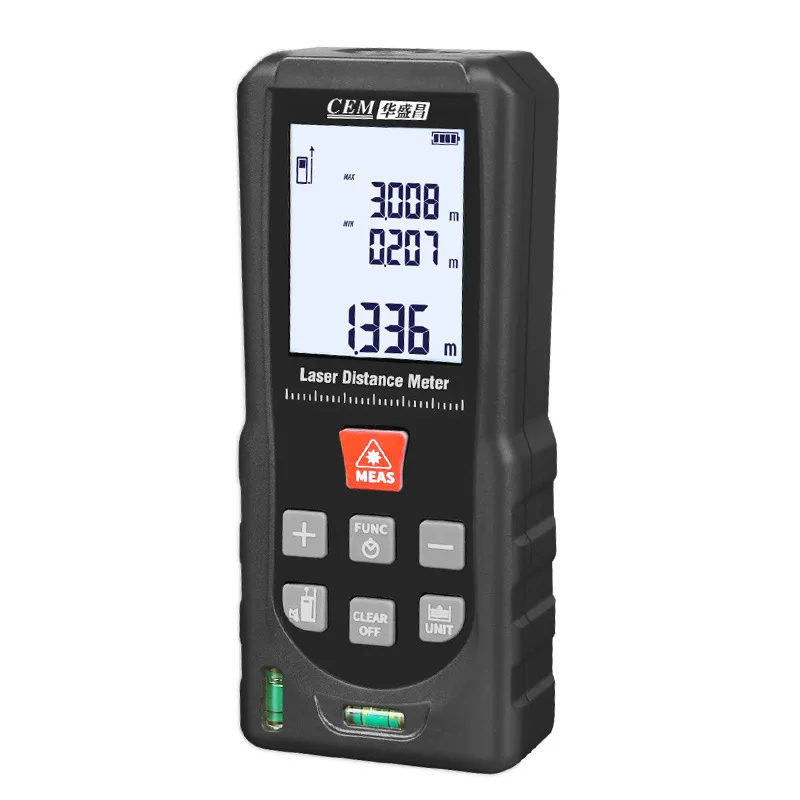 เครื่องวัดระยะเลเซอร์ CEM ระดั - Laser Distance Meter With Bubble Level บทวิจารณ์และราคา