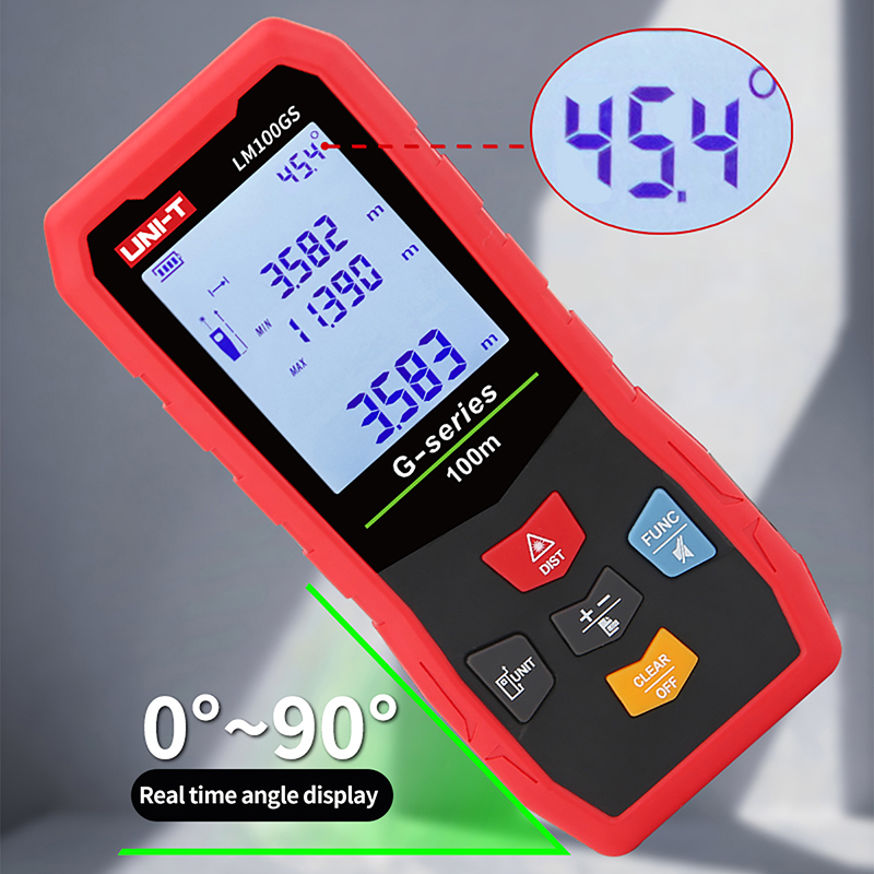 เครื่องวัดระยะเลเซอร์สีเขียว U - Laser Distance Meter 100M บทวิจารณ์และราคา