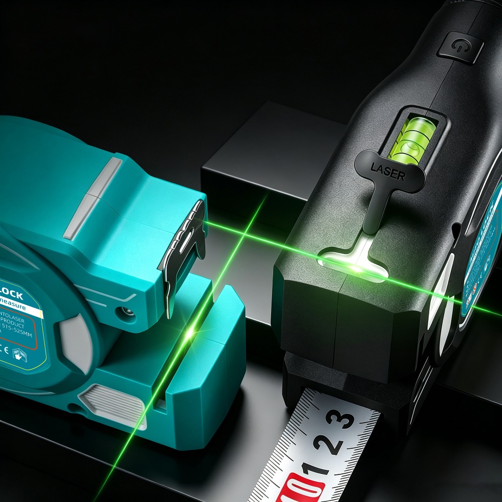 เครื่องวัดระยะด้วยเลเซอร์แบบ 2 - Laser Distance Meter 2 In 1 Tape บทวิจารณ์และราคา