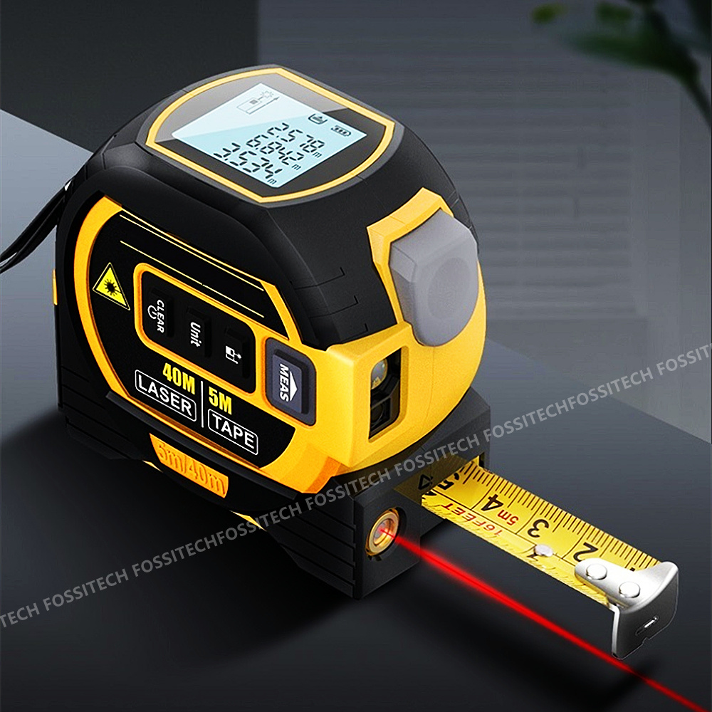 เครื่องวัดระยะด้วยเลเซอร์แบบดิ - Digital Tape Measure 5M Laser บทวิจารณ์และราคา