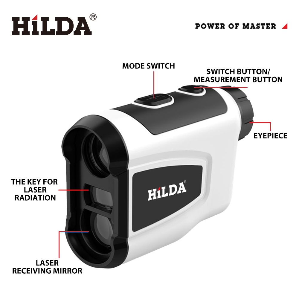 HILDA 800M เครื่องวัดระยะด้วยเ - Golf Rangefinder Laser Slope บทวิจารณ์และราคา