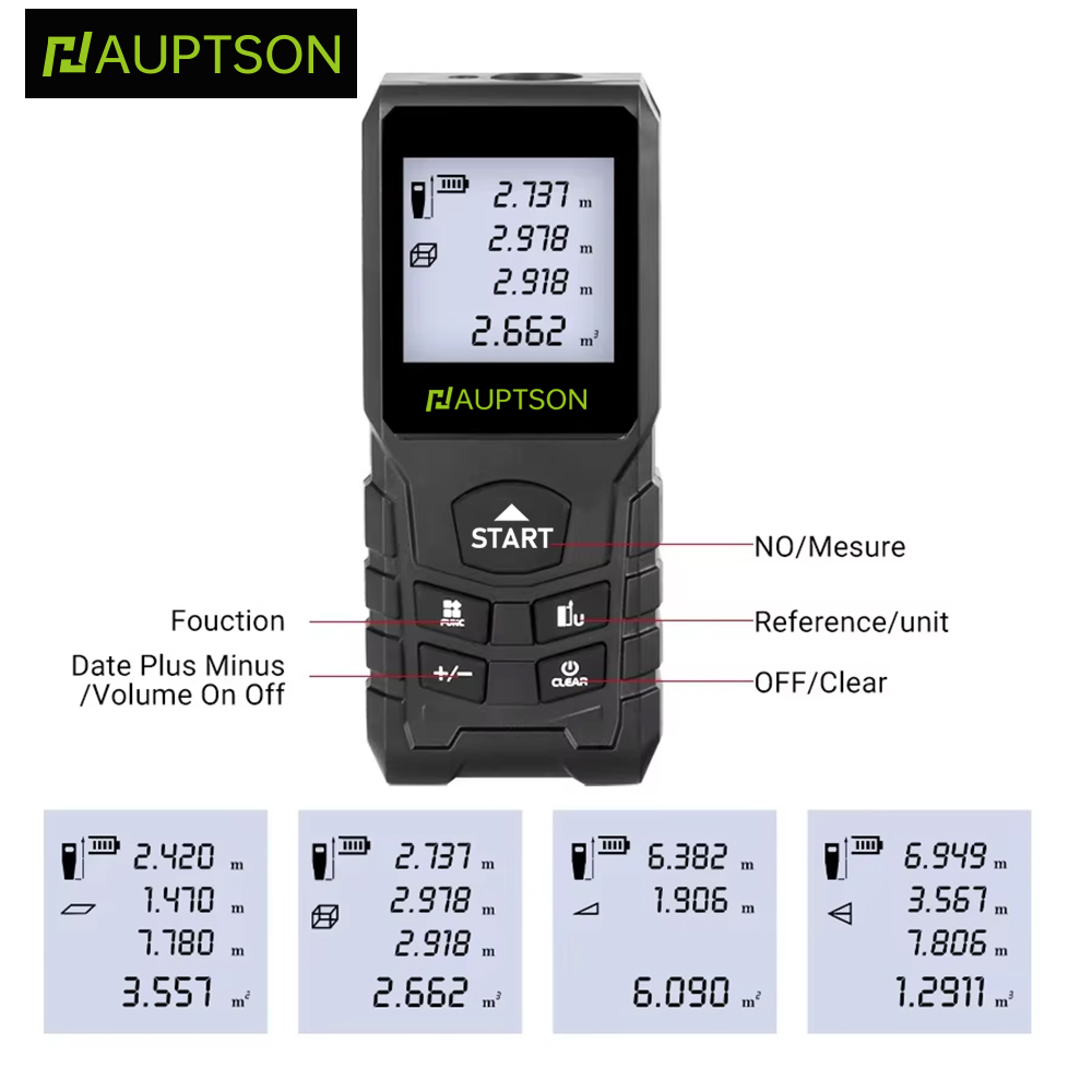 HAUPTSON 70/100M เครื่องวัดระย - Laser Distance Meter 100M บทวิจารณ์และราคา