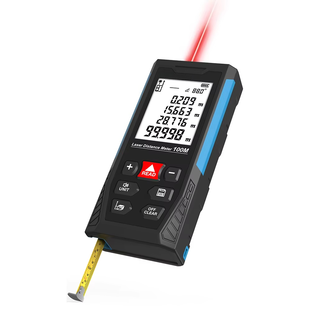 เครื่องวัดระยะทางดิจิตอล 2 in  - Laser Distance Meter 2 In 1 Tape บทวิจารณ์และราคา