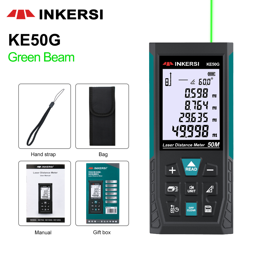 เครื่องวัดระยะด้วยเลเซอร์แบบดิ - Laser Distance Meter With Bubble Level บทวิจารณ์และราคา