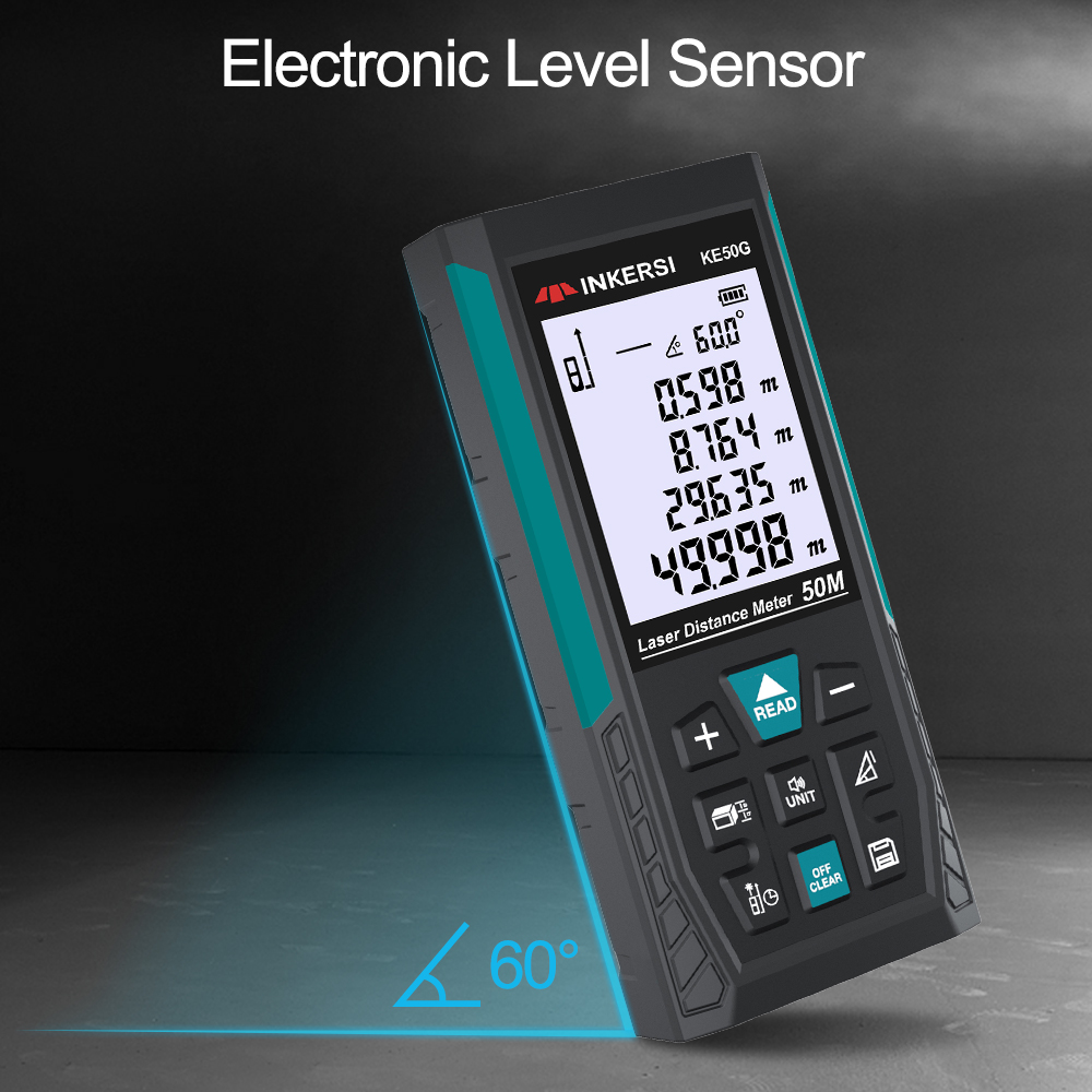 เครื่องวัดระยะด้วยเลเซอร์แบบดิ - Laser Distance Meter With Bubble Level บทวิจารณ์และราคา