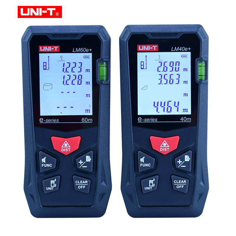 UNI-T LM40e+ LM60e+ เครื่องวัด - Laser Distance Meter With Bubble Level บทวิจารณ์และราคา