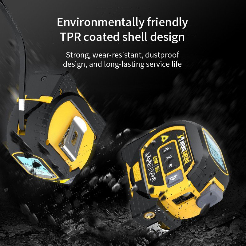 เครื่องวัดระยะเลเซอร์ เครื่องว - Digital Tape Measure 5M Laser บทวิจารณ์และราคา