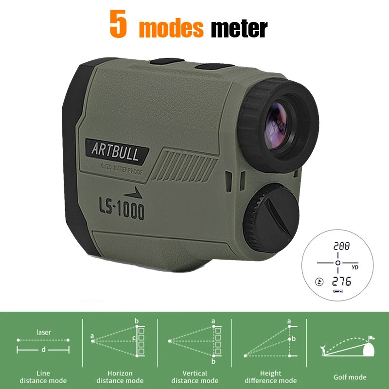 ARTBULL เลเซอร์ Rangefinder กา - Golf Rangefinder Laser Slope บทวิจารณ์และราคา