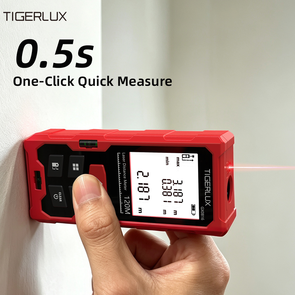เครื่องวัดระยะด้วยเลเซอร์ 50M  - Laser Distance Meter With Bubble Level บทวิจารณ์และราคา