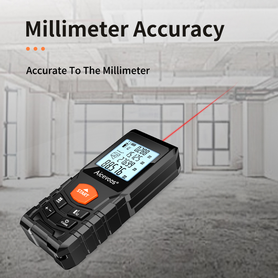 Aicevoos เลเซอร์ดิจิตอล Rangef - Laser Distance Meter 100M บทวิจารณ์และราคา