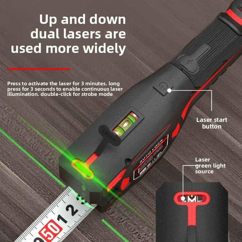 เครื่องวัดระยะด้วยเลเซอร์ 2 in - Laser Distance Meter 2 In 1 Tape บทวิจารณ์และราคา