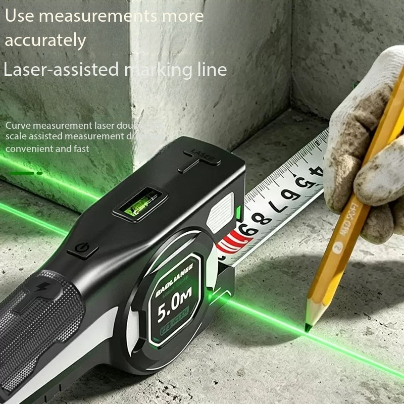 เครื่องวัดระยะเลเซอร์อินฟราเรด - Digital Tape Measure 5M Laser บทวิจารณ์และราคา