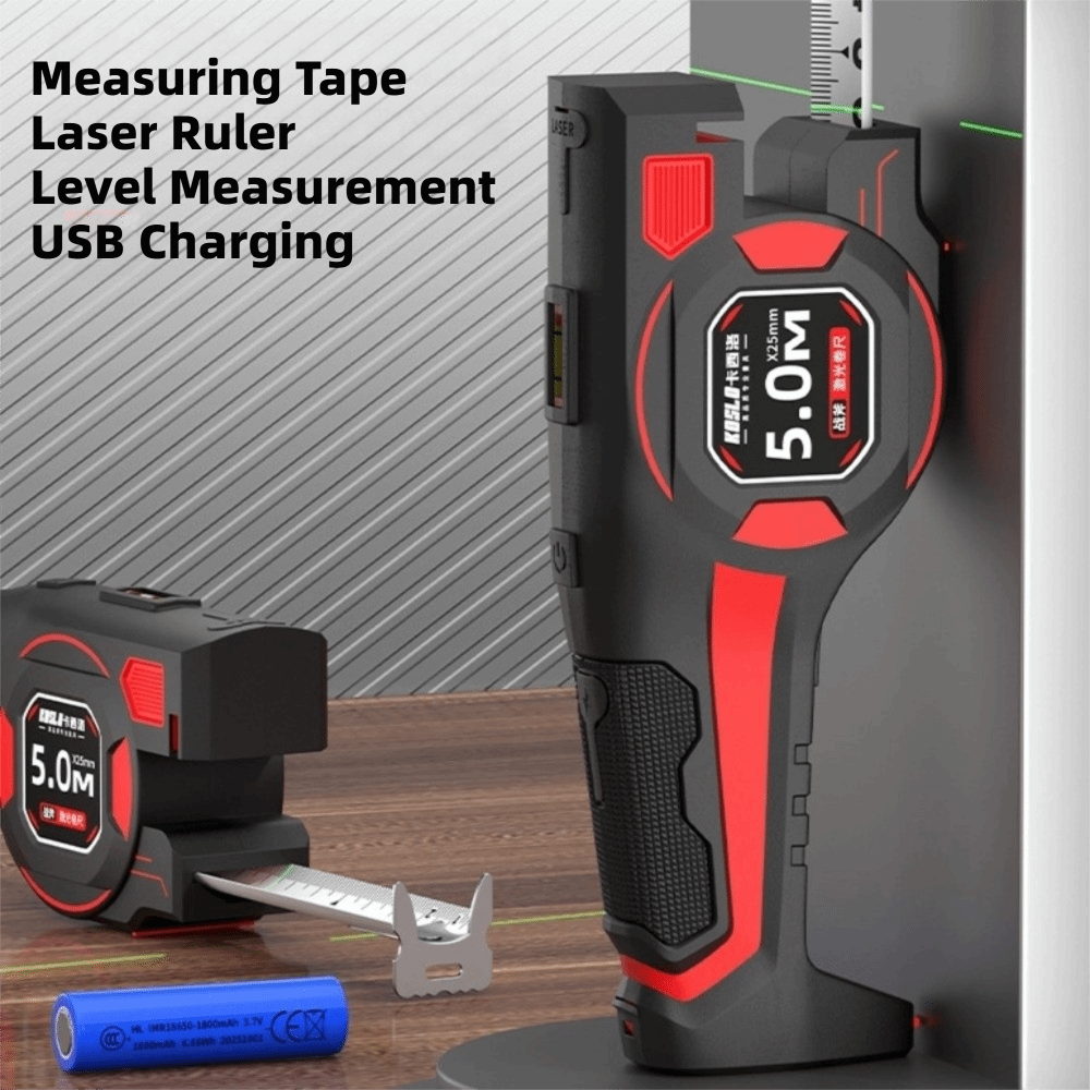 เครื่องวัดระยะดิจิทัลแบบเลเซอร - Digital Tape Measure 5M Laser บทวิจารณ์และราคา